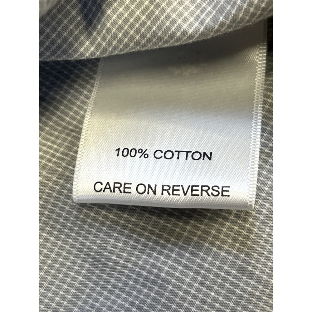 Billy Reid Shirt Gray Plaid Lightweight Cotton Long Sleeve Button Up Mens Medium - Picture 3 of 9